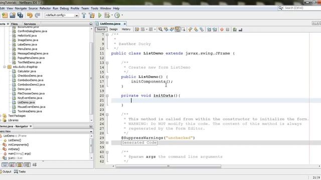 Bài 35 Java Swing: List смотреть онлайн