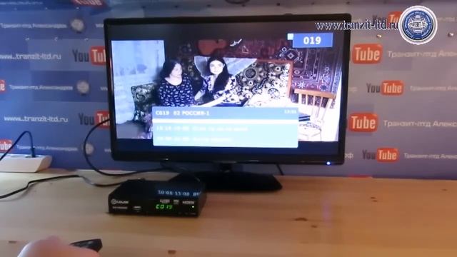 Обзор приставки Dcolor Dc1002HD , тест , реальная работа .