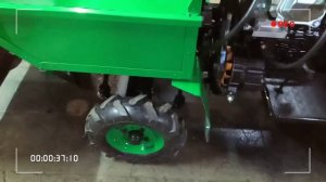 самодельный мини трактор с кузовом