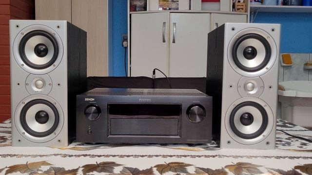 Caixas acústicas bookshelf Polk audio Monitor 40 + Denon AVR-3313CI смотреть онлайн