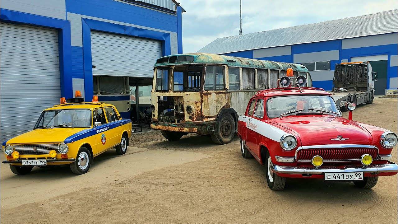 ЛиАЗ-677 #59 Установка поручней с 677 на ЗиЛ-158 подготовка к РетроРейс и розыгрыш оборудования КЕДР смотреть онлайн