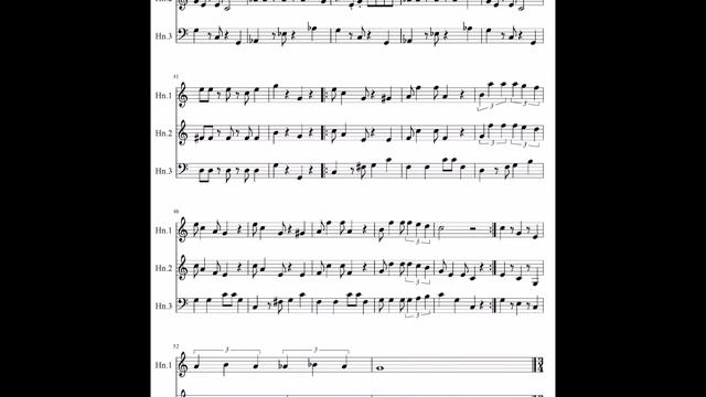 Super Mario for horn trio смотреть онлайн