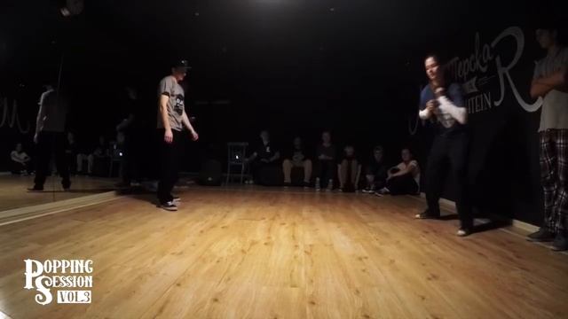Popping session vol 3 | Beginners 1x1 | Атом vs Янина смотреть онлайн