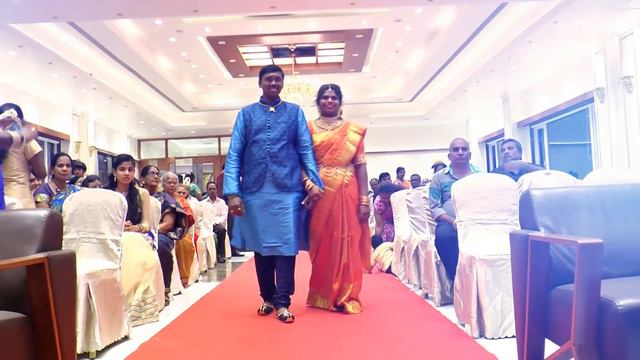 Dilip and Sravanthi reception teaser смотреть онлайн