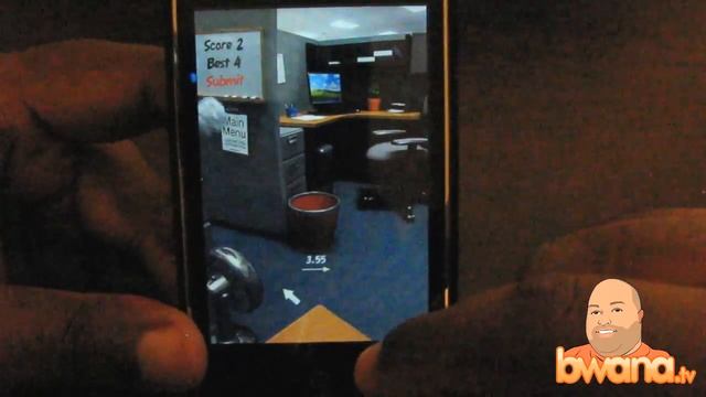 Paper Toss for iPhone смотреть онлайн