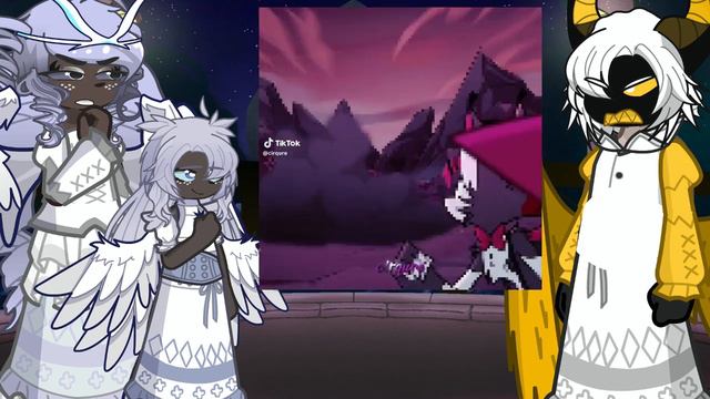 Hazbin Hotel Heaven react to Hell | Full video | ANGST | FW смотреть онлайн