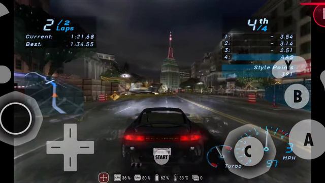 Need for Speed Underground - Asus ROG Phone 2 - Dolphin Emulator смотреть онлайн