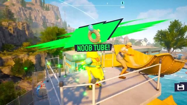 Goat Makes a POOP POOL to Get Revenge On the Town in Goat Simulator 3 смотреть онлайн