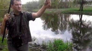 Плоский поплавок Крыло.  Испытание .