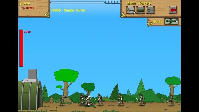 Age of War Flash Game - Full Playthrough смотреть онлайн