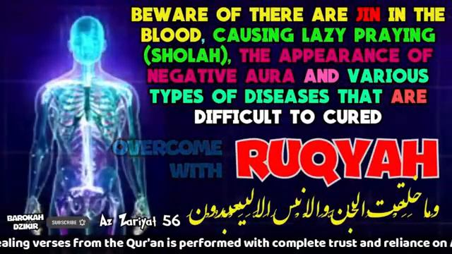 RUQYAH FOR REJECTING PAIN, BLACK MAGIC, AND JIN DISORDERS