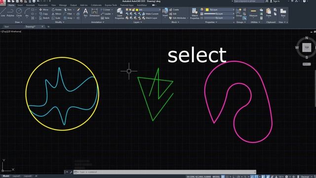 AutoCAD's Lisp Minimum Enclosing Circle смотреть онлайн