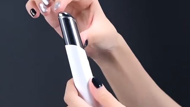 Ckeyin электрический ионный массажер для лица, набор палочек, высокочастотный вибрирующий роликовый смотреть онлайн