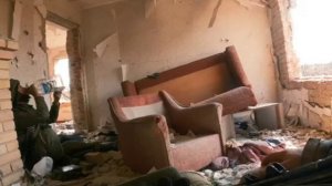 Новые документальные кадры начального этапа продвижения 11-го полка НМ ДНР в Первомайском.