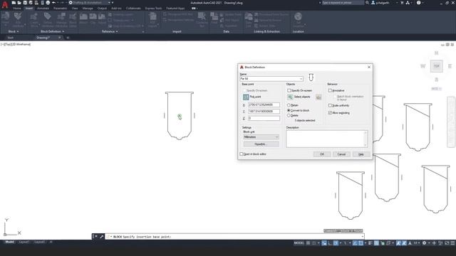 17. Blocks in AutoCAD смотреть онлайн
