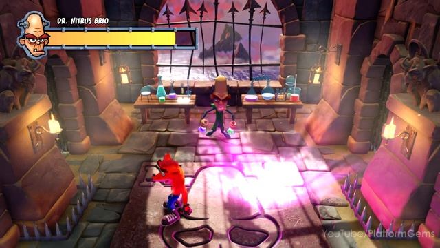 All Boss Fights & Ending - Crash Bandicoot (N. Sane Trilogy) [No Damage] смотреть онлайн