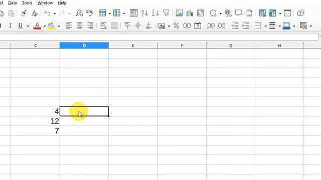 How to square a Number in Libreoffice calc || In hindi смотреть онлайн
