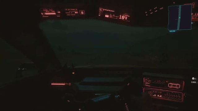 Cyberpunk 2077 - Late Night Driving (First Person, No HUD, PS5) смотреть онлайн