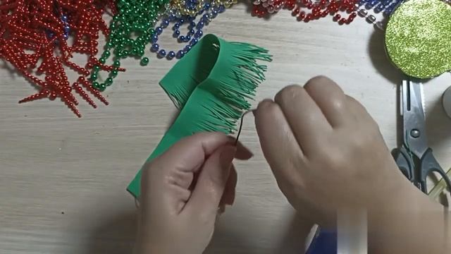 Свеча из фоамирана? на новый год.