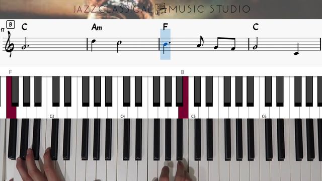 Moon River - Audrey Hepburn | Piano Tutorial (EASY) | WITH Music Sheet | JCMS смотреть онлайн