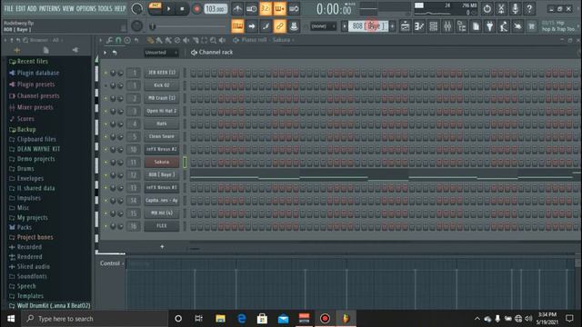 Making a hardcore 💪 dancehall beat instrumental 🔥 2021 - FL Studio 20 смотреть онлайн