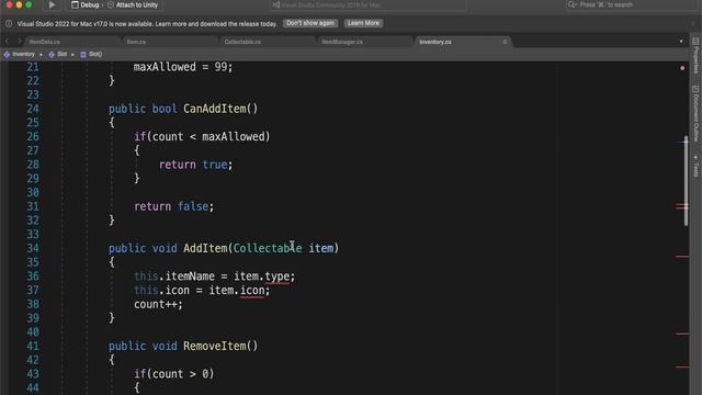 12. How to make a 2D RPG in Unity - Refactoring Items смотреть онлайн