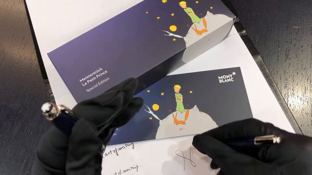 MONTBLANC. РУЧКА-РОЛЛЕР MEISTERSTÜCK LE PETIT PRINCE CLASSIQUE смотреть онлайн