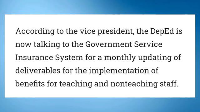 GOOD NEWS! TEACHER, LEARNERS, SARA PRIORITIES AS DEPED CHIEF смотреть онлайн