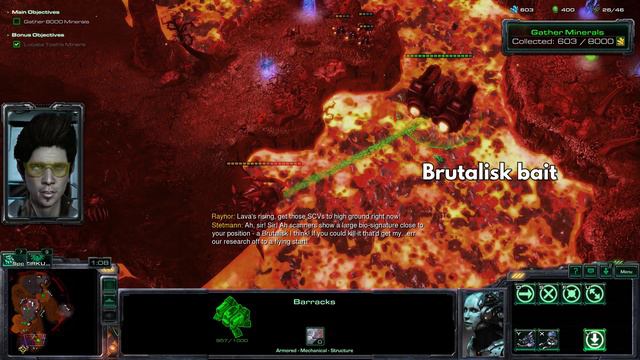 StarCraft 2 WoL - Mission 5 (The Devil's Playground) - Speedrun (Brutal) смотреть онлайн