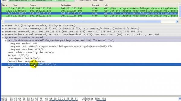 Reverse Engineering Download Managers Using Wireshark