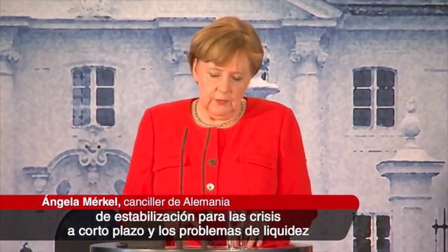 Merkel y Macron se comprometen a establecer un presupuesto común para la zona euro смотреть онлайн