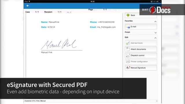 BIRT PowerDocs | Episode 3 : Electronic Signature with Salesforce смотреть онлайн