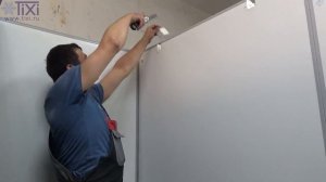 Монтаж холодильной камеры и моноблока Polair