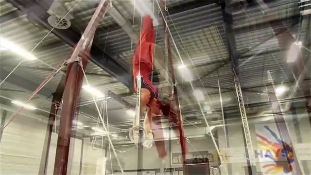 Тренировки на кольцах в Нидерландах [Гимнастика → Разное] смотреть онлайн