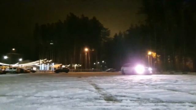 Audi A6 с6 3.0-2.7 tdi Дрифт на снегу snow, drift. смотреть онлайн