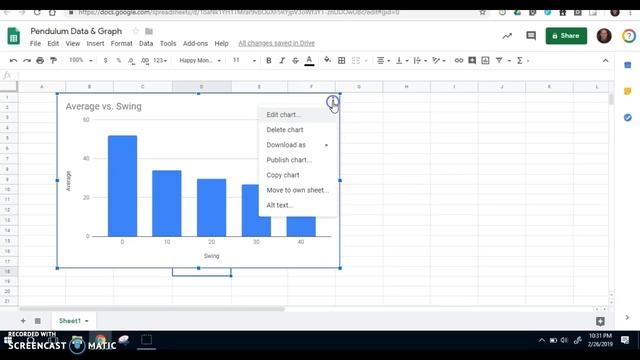 creating a graph from a data table in a spreadsheet Google смотреть онлайн