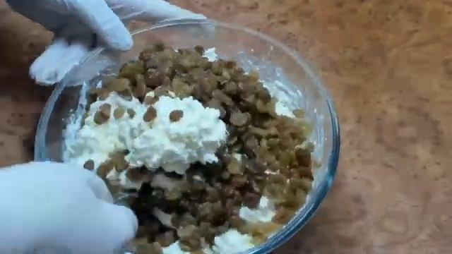 Творожная запеканка (пп) с изюмом, без сахара смотреть онлайн