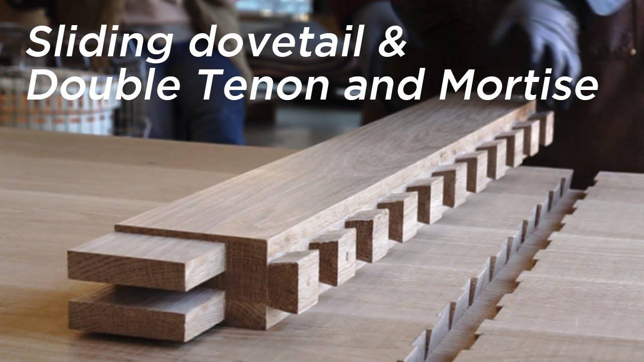 Sliding Dovetail & Double Tenon And Mortise (feat. 3400 Floating Top Table)