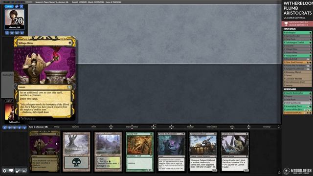Plumb the Forbidden Dina Aristocrats | MTG Modern | Budget Magic смотреть онлайн
