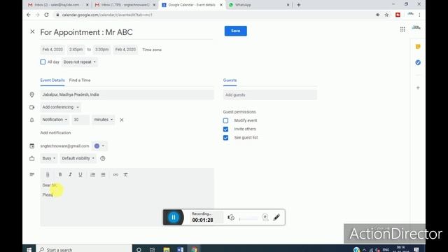 Google how to create and send calendar invite | send calendar invite in Gmail смотреть онлайн