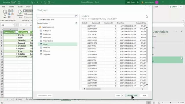 Excel PowerQuery - How to use PowerQuery to import data from Access, text files, and ODBC into Exce смотреть онлайн