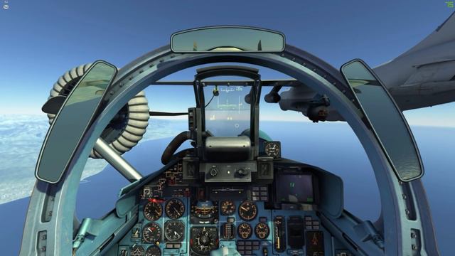 DCS World - Su-33 - In-flight refueling - Су-33 - Дозаправка в воздухе. смотреть онлайн