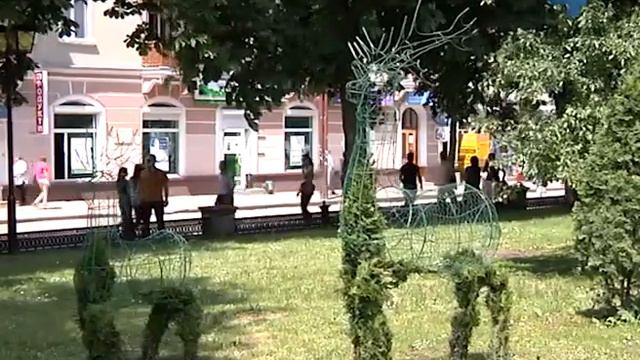 Топіар на вулицях Тернополя смотреть онлайн
