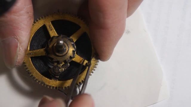 1880 Ansonia Clock Restore for Cliff #27 смотреть онлайн