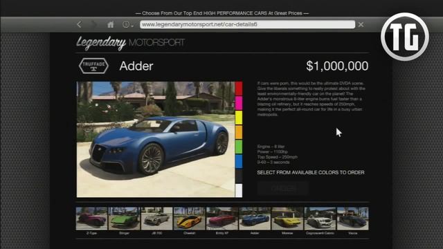 GTA 5 Секретные Автомобили Bugatti Veyron) (GTA V) смотреть онлайн