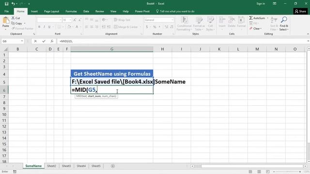 19. Find SheetName using Excel Formulas || Get SheetName using Excel Formulas смотреть онлайн