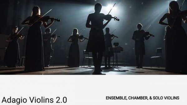 8Dio Adagio Violins   Orchestra Sample Library For Kontakt