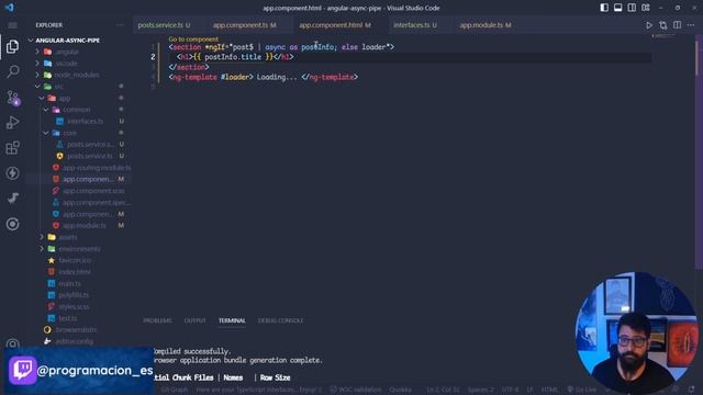 Async pipe en Angular смотреть онлайн