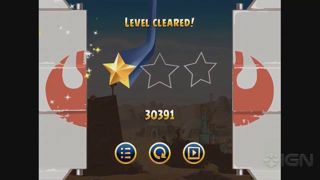 Angry Birds Star Wars: Tatooine Level 1-25 3 Star Walkthrough смотреть онлайн