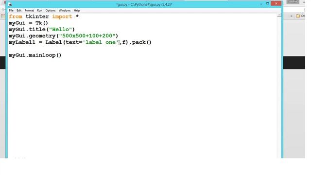 Python GUI: Adding label to window using Tkinter Tutorial# 3 смотреть онлайн